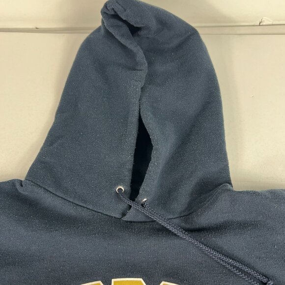 Champion Georgia Tech Yellow Jackets Sweatshirt Adult Medium Black Faded Hoodie - Picture 6 of 16